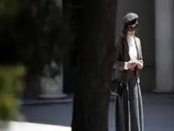 عکس؛ «مریم سامان» هم این گونه با تاسیان وداع کرد