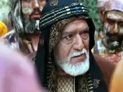 عکس؛ سفر به تاریخ؛ چهرۀ «سعد بن مسعود، عموی مختار» در 39 سالگی در یک فیلم؛ سال 1362