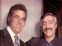 عکس؛ سفر در زمان؛ «مهدی هاشمی، فردین، داوود رشیدی و کیومرث پوراحمد» در یک دورهمی؛ سال 1370