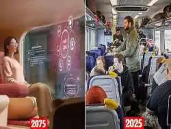 قطارها در 50 سال آینده چه ظاهری پیدا می کنند؟