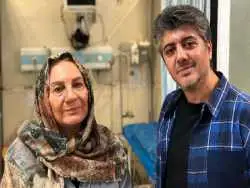 عکس؛ سفر در زمان؛ «خانم مظفری» سریال ستایش در 56 سالگی؛ سال 1384