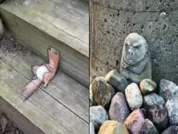 تصاویر؛ هنر خیابانی؛ نقاشی های تازۀ دیوید زین که پیاده رو را به لانۀ موجودات بامزه تبدیل می کند