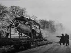 عکس؛ داستان میگ-15 و برف روبی؛ وقتی یک جت جنگنده، قطارها را نجات می دهد