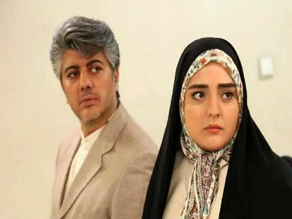 عکس؛ سفر در زمان؛ «بازیگر نقش ستایش در کنار باران سریال آوای باران»؛ سال 94