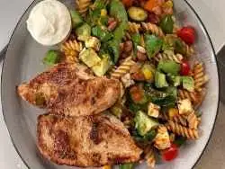 تصاویر؛ 9 مدل بشقاب غذای رژیمی بدون نان و برنج