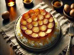 طرز تهیه ته دیگ سیب زمینی و دلایل نرم شدن آن