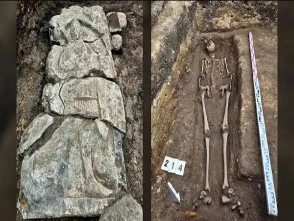 کشف مقبره یک شوالیه زیر بستنی  فروشی