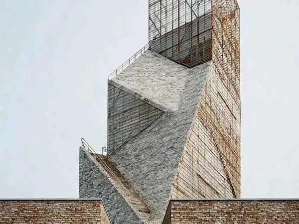 تصاویر؛ معماری با هوش مصنوعی؛ پایه کار با میلگرد