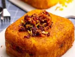 طرز تهیه ته چین قیسی قجری؛ غذای مورد علاقه مظفرالدین شاه