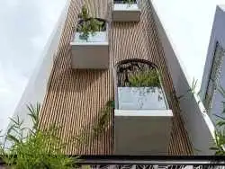 تصاویر؛ «خانه لانه شناور»؛ معماری متفاوت برای خانه های باریک