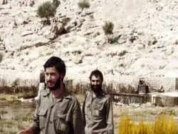 عکس؛ سفر در زمان؛ «محمدابراهیم همت و احمد متوسلیان» در جبهه مریوان؛ سال 60