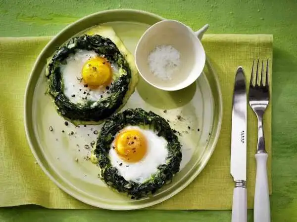 طرز تهیه نرگسی اسفناج؛ یک غذای سالم و مقوی