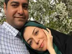 عکس؛ سفر در زمان؛ «آزاده نامداری» در مراسم عروسی دوم اش؛ سال 1394