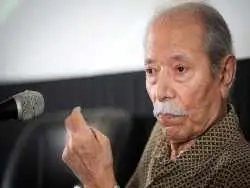 عکس؛ سفر در زمان؛ «داوود رشیدی در کنار علی نصیریان»؛ سال 1361