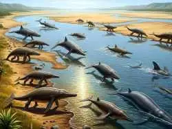 تصاویر؛ سفر شگفت انگیز از خشکی به دریا: 10 گونه نهنگ که پیش از سلطه بر اقیانوس روی زمین می زیستند