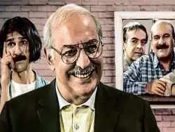 عکس| سفر به تاریخ؛ «مدیر آژانس دوستی» در حال دوچرخه سواری در کنار علی نصیریان؛ سال 1355