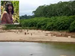 تصاویر؛ خطر انقراض بزرگ ترین قبیله منزوی جهان در آمازون که بیگانگان را با تیر و کمان می کشند