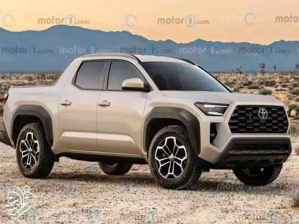 تصاویر؛ پیکاپ هیبریدی تویوتا در راه است؛ کوچک اما وحشی!