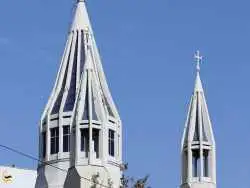 عکس؛ سفر در زمان؛ تهران 1352؛ کلیسای سارکیس ابتدای ویلا و کریم خان