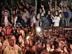 تصاویر؛ سفر در زمان؛ ابراز همدردی مردم تهران با قربانیان حملات 11 سپتامبر