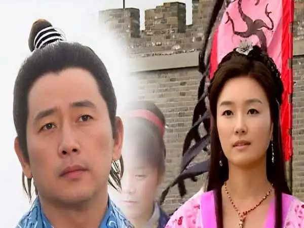 عکس| سفر در زمان؛ «یوها و مدوک» در پشت صحنه سریال جومونگ؛ 20 سال قبل