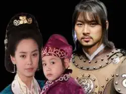 عکس| سفر در زمان؛ «شاهزاده یوری و بانو سویا» در پشت صحنه سریال جومونگ؛ سال 1384