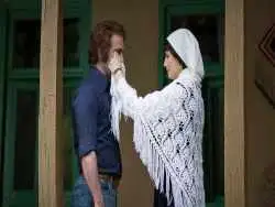 عکس| سفر در زمان؛ «امیر و شیرین» در پشت صحنه سریال تاسیان؛ سال 1403