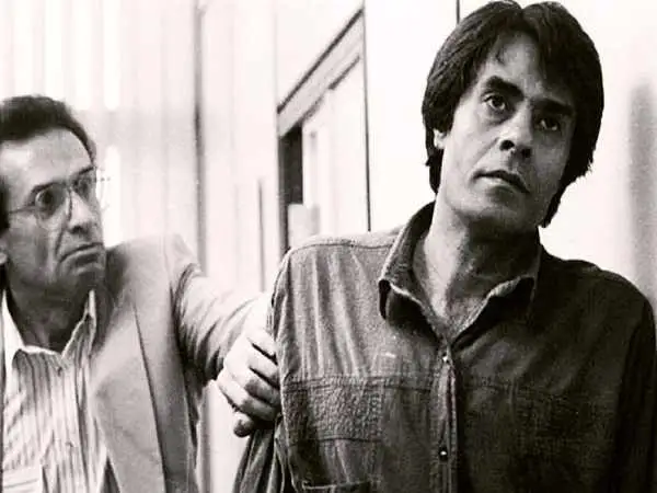 عکس| سفر در زمان؛ «خسرو شکیبایی» در حال خوش و بش با «هاشمی رفسنجانی»؛ سال 84