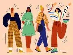 شخصیت شناسی از روی مدل و رنگ لباسی که می پوشید