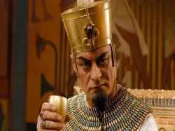 عکس| سفر به تاریخ؛ «فرعون آمنهوتپ» و «رودامون» در مراسم تقدیر از سریال «یوسف پیامبر»؛ سال 87