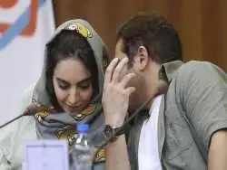 عکس| سفر زمان؛ عکس یادگاری «مرضیه و مسعود» (سریال بچه مهندس) در هواپیمای مشهد