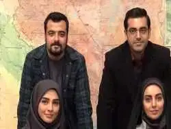 عکس| سفر زمان؛ «بهروز» (سریال بچه مهندس) در 20 سالگی در کنار «ترلان پروانه» در یک همایش