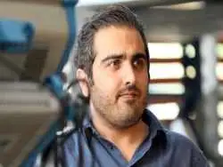 عکس| سفر زمان؛ «مسعود تابش» (بچه مهندس3) در کنار همسرش «بنفشه صمدی» در جشن حافظ