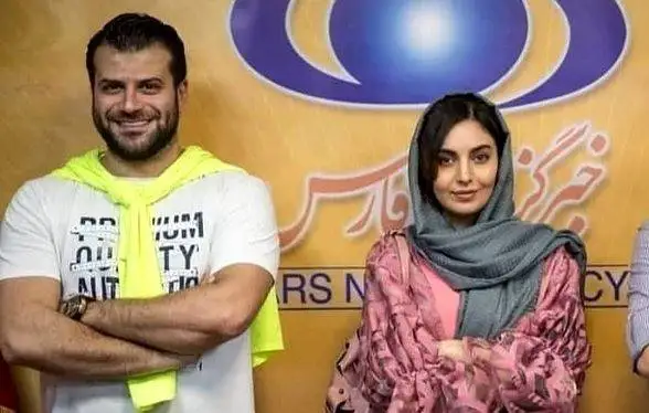 عکس| سفر زمان؛ «جواد و مرضیه» در یک جشن کوچک در پشت صحنه «بچه مهندس»