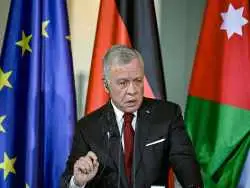 عکس؛ سفر در زمان؛ ملک عبدالله دوم، پادشاه اردن و پرنسس علیا در انگلیس؛ سال 1363