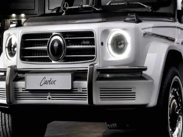 تصاویر؛ تزئین مرسدس بنز با پودر الماس و پوست کروکودیل؛ شاسی بلند 170 میلیارد تومانی