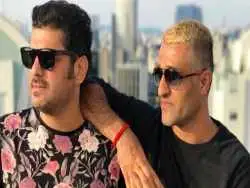 تصاویر؛ استوری جدید سام درخشانی درباره پژمان جشمیدی