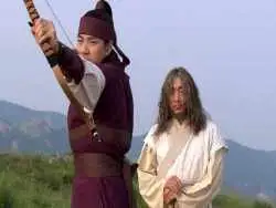 عکس| سفر زمان؛ «هموسو، پدر جومونگ» در 56 سالگی در کنار سگش