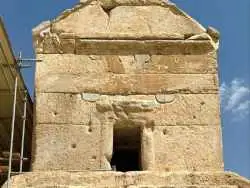 تصاویر؛ درون آرامگاه کوروش این شکلی است 