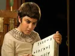 عکس| سفر زمان؛ گریم «یوزارسیف نوجوان» در پشت صحنه سریال یوسف پیامبر