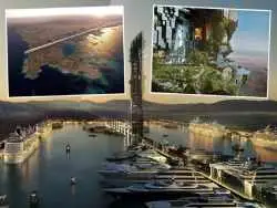 تصاویر؛ ابرپروژه های 2 تریلیون دلاری عربستان در آستانه تعطیلی به دلیل کاهش قیمت نفت