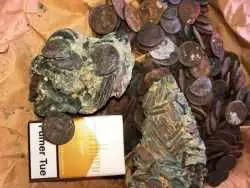 کشف «گنج سکه های زنگ زده» که قاچاقچیان عتیقه به نروژ برده بودند