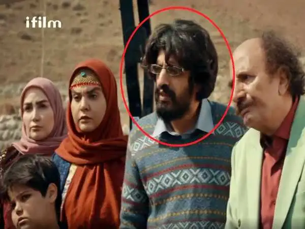 عکس| سفر در زمان؛ «افشین» سریال نون خ در یک فستیوال در کردستان عراق؛ سال 1403