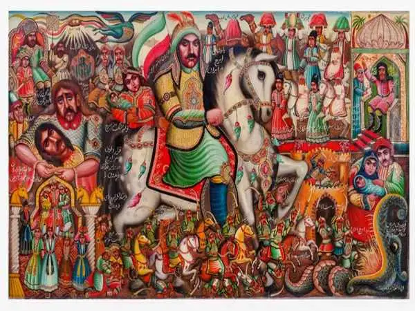 از فرنگ برگشته ای که نقاشی قهوه خانه ای را نجات داد!